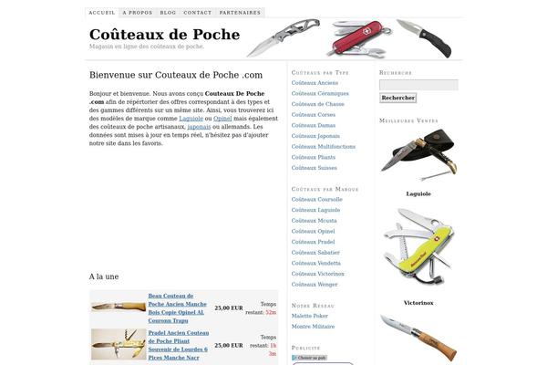 couteauxdepoche.com site used Thesis