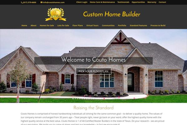 coutohomes.com site used Ardent-elements