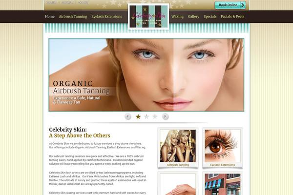 coutureairtan.com site used Celebrity-skin