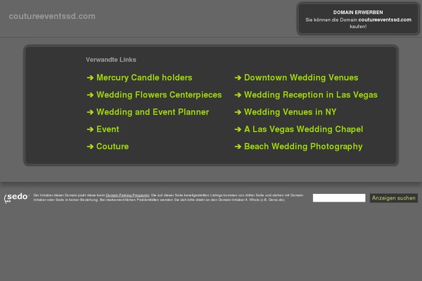coutureeventssd.com site used Loveinspired