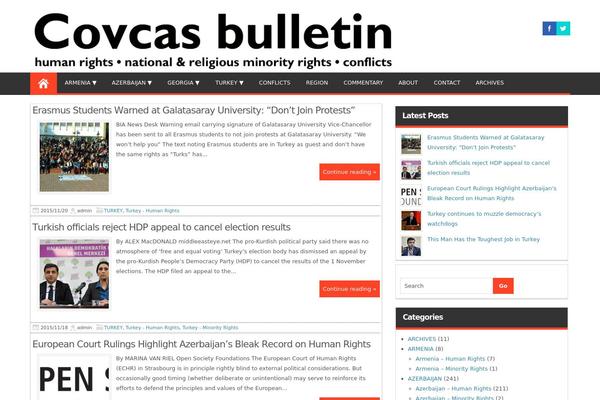 covcasbulletin.info site used Magazinestyle