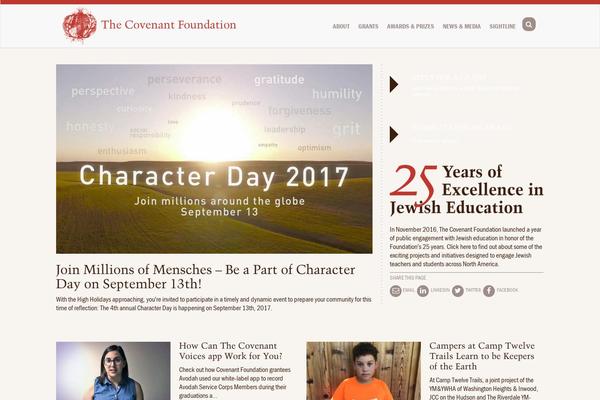covenantfn.org site used Covenant-foundation