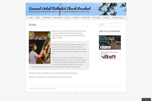 Site using Coblocks plugin