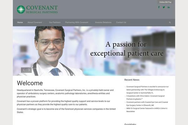 covenantsurgicalpartners.com site used Covenantsurgical