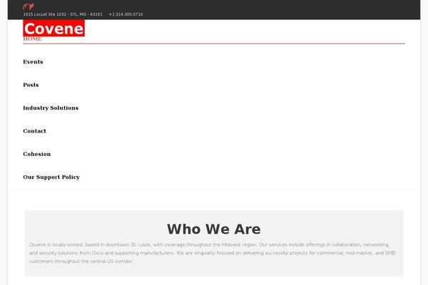 The7 theme site design template sample
