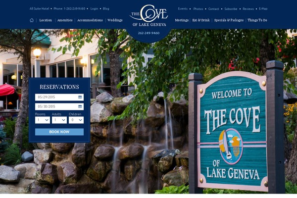 coveoflakegeneva.com site used Cove