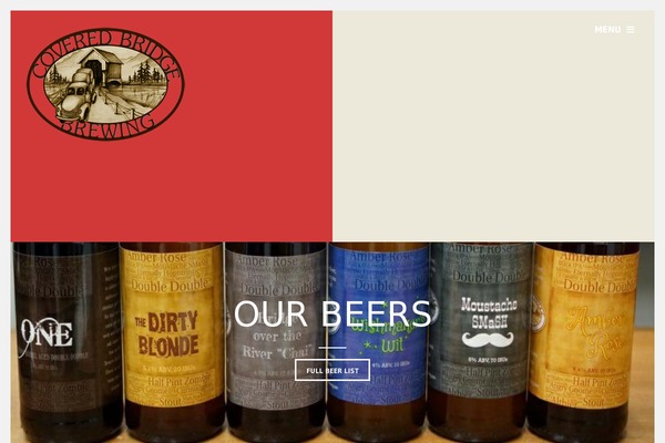 BrewHouse theme site design template sample