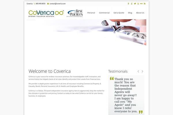 coverica.com site used Kora