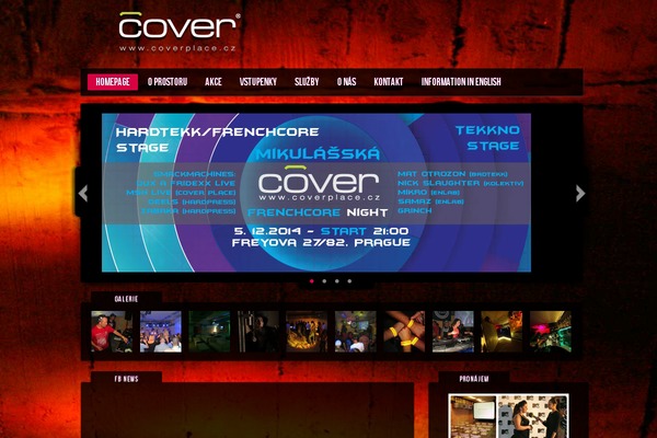 coverplace.cz site used Dancefloorv2_5