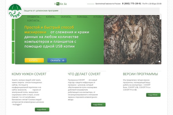 covert.ru site used Theme1708