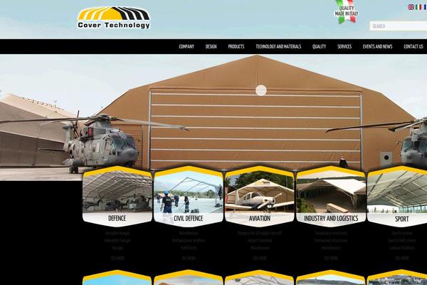 Impreza theme site design template sample