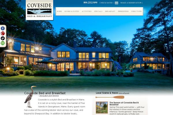 covesidebandb.com site used Coveside