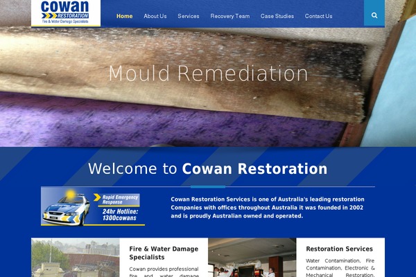 cowanrestoration.com.au site used Veniteck