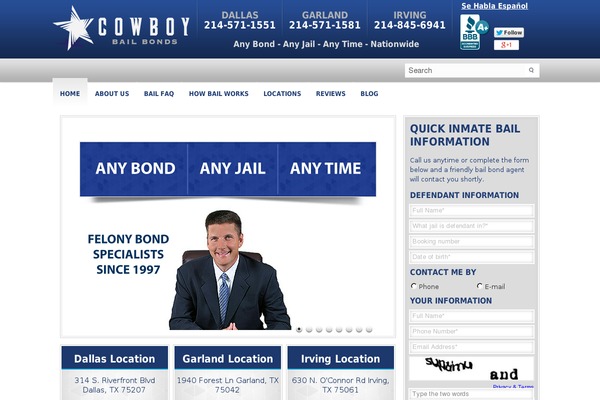 cowboybail.com site used Cbb
