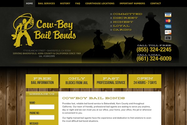 cowboybailbonds.com site used Cowboy