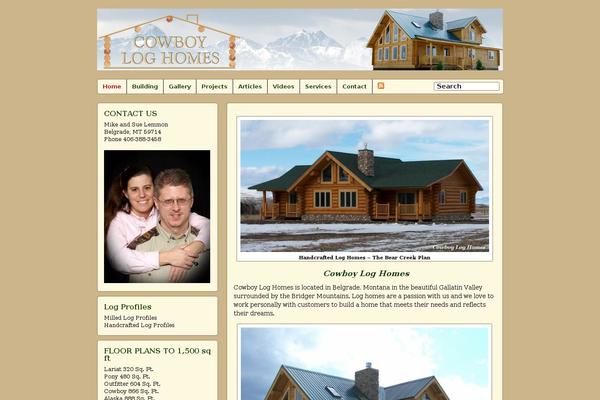 cowboyloghomes.com site used Rich-superblogger_1-3