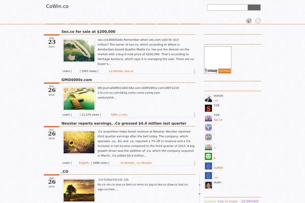 cowin WordPress theme, websites list used cowin theme cowin theme websites examples