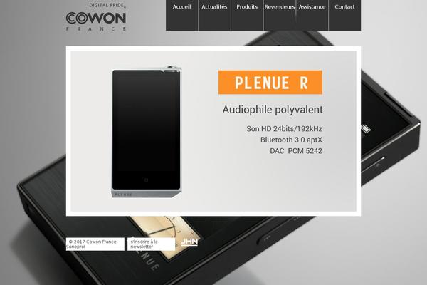 cowon-france.com site used Jhnresp1