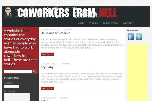 coworkersfromhell.net site used Alpha Forte