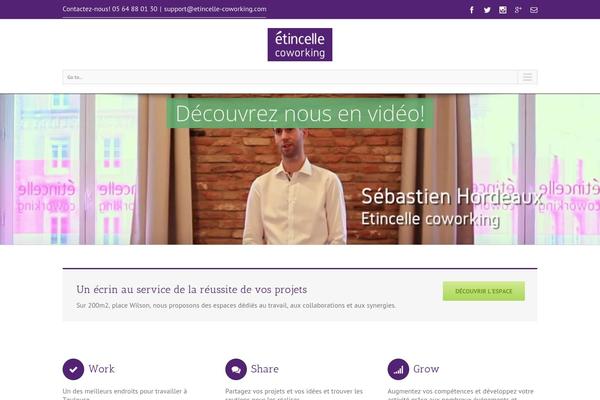 Avada theme site design template sample