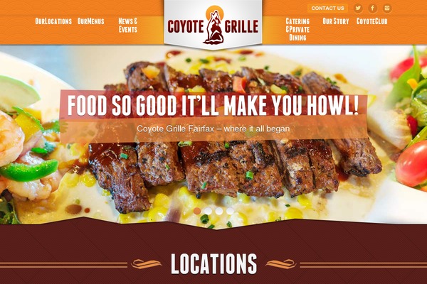 coyotegrille.com site used Coyotegrille