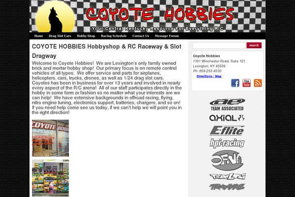 coyotehobbies.com site used Chobbies