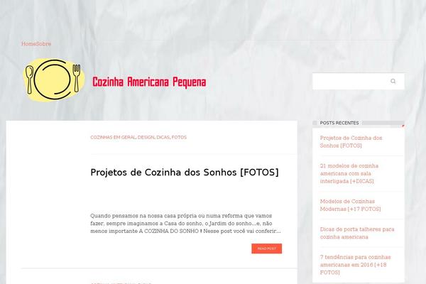 cozinhaamericanapequena.com site used Popster
