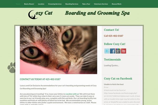 Going Green Pro theme site design template sample