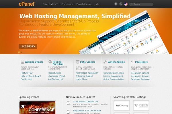 cpanel.net site used Cpbase