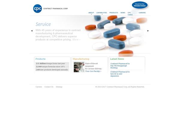 Cpc theme site design template sample