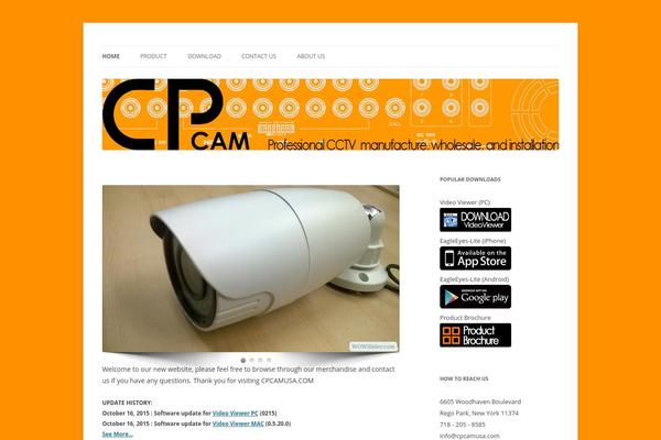 cpcamusa.com site used Twenty Twelve