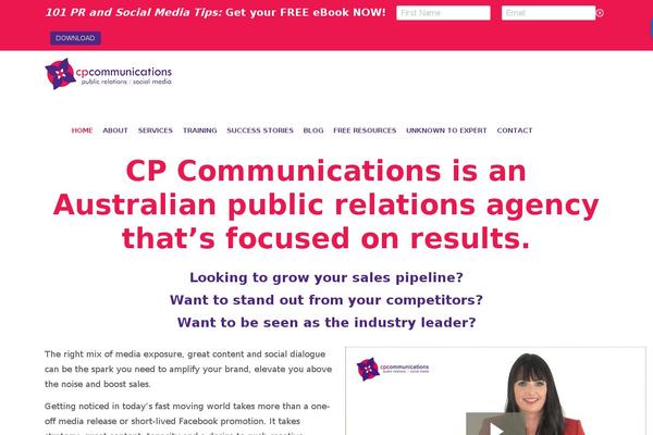 cpcommunications.com.au site used Uncode-child