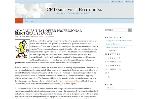cpgainesville.com site used Hanami
