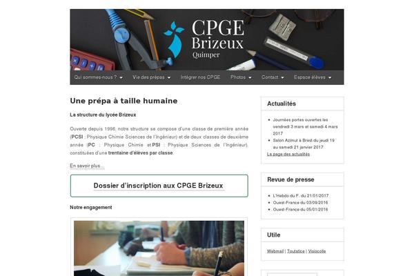 cpge-brizeux.fr site used Gridiculous
