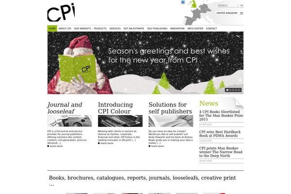 Cpi theme site design template sample