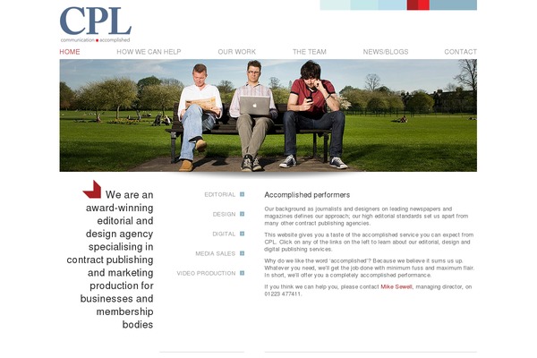cpl theme websites examples