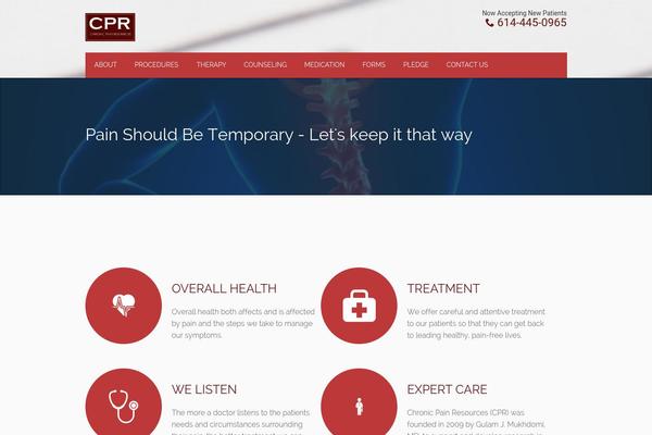 Medica Lite theme site design template sample