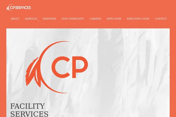 Cp theme site design template sample