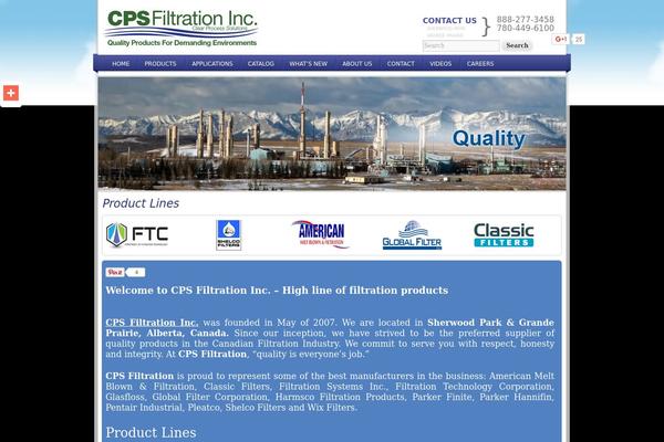 Cps theme site design template sample
