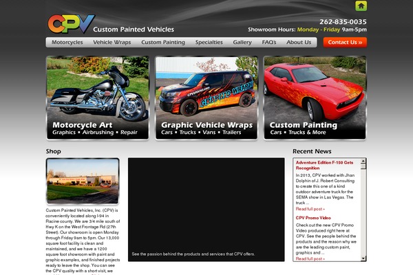 cpvehicles.com site used Larch