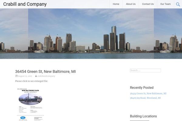 crabillandcompany.com site used Radiate