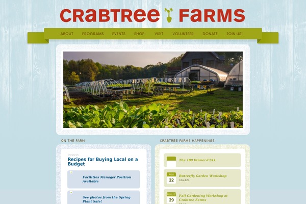 crabtreefarms.org site used Crabtree-farms