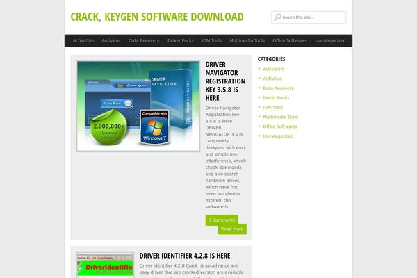 crackeygen.com site used GreenChili