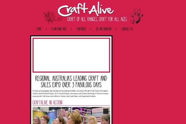 craftalive.com.au site used Craftaliveresponsive