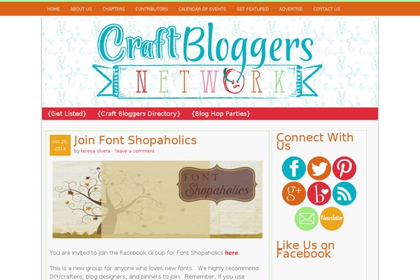 craftbloggersnetwork.com site used Luscious