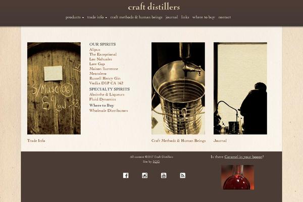 craftdistillers.com site used Craftdistillers