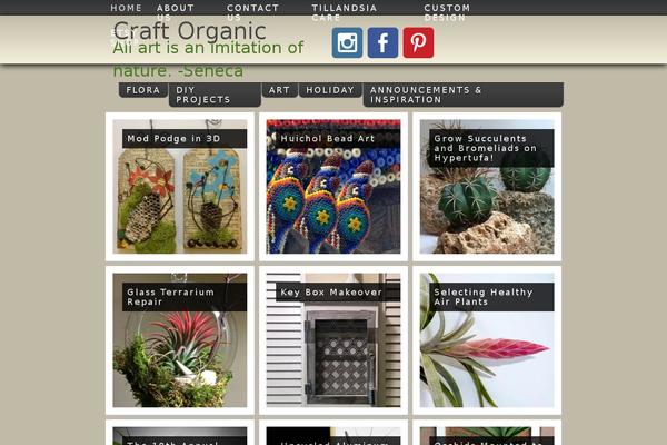 craftorganic.com site used Photo-genic