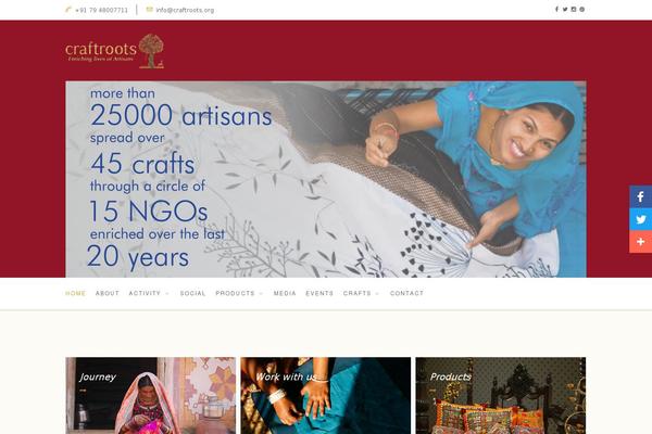 craftroots.org site used Pasar-wp