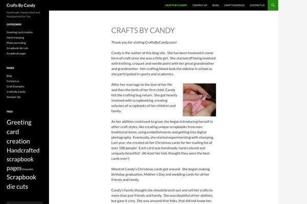 Twenty Fourteen theme site design template sample