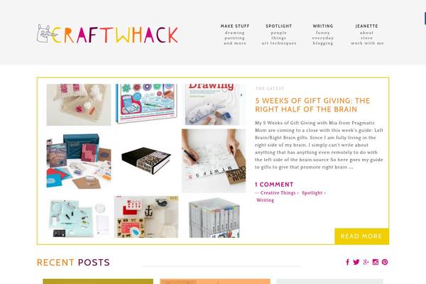 craftwhack.com site used Craftwhack
